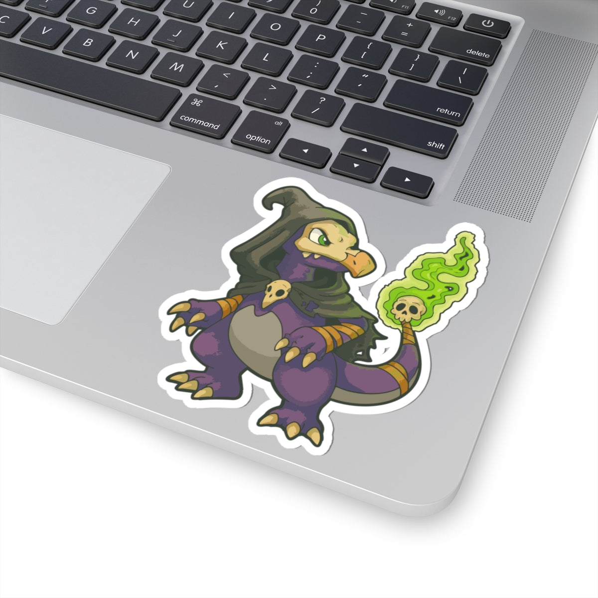 Halloween Lizard Monster Kiss-Cut Stickers | Fantasy Vibe, Perfect for Laptops, Notebooks, Water Bottles, Gifts, Halloween Decor