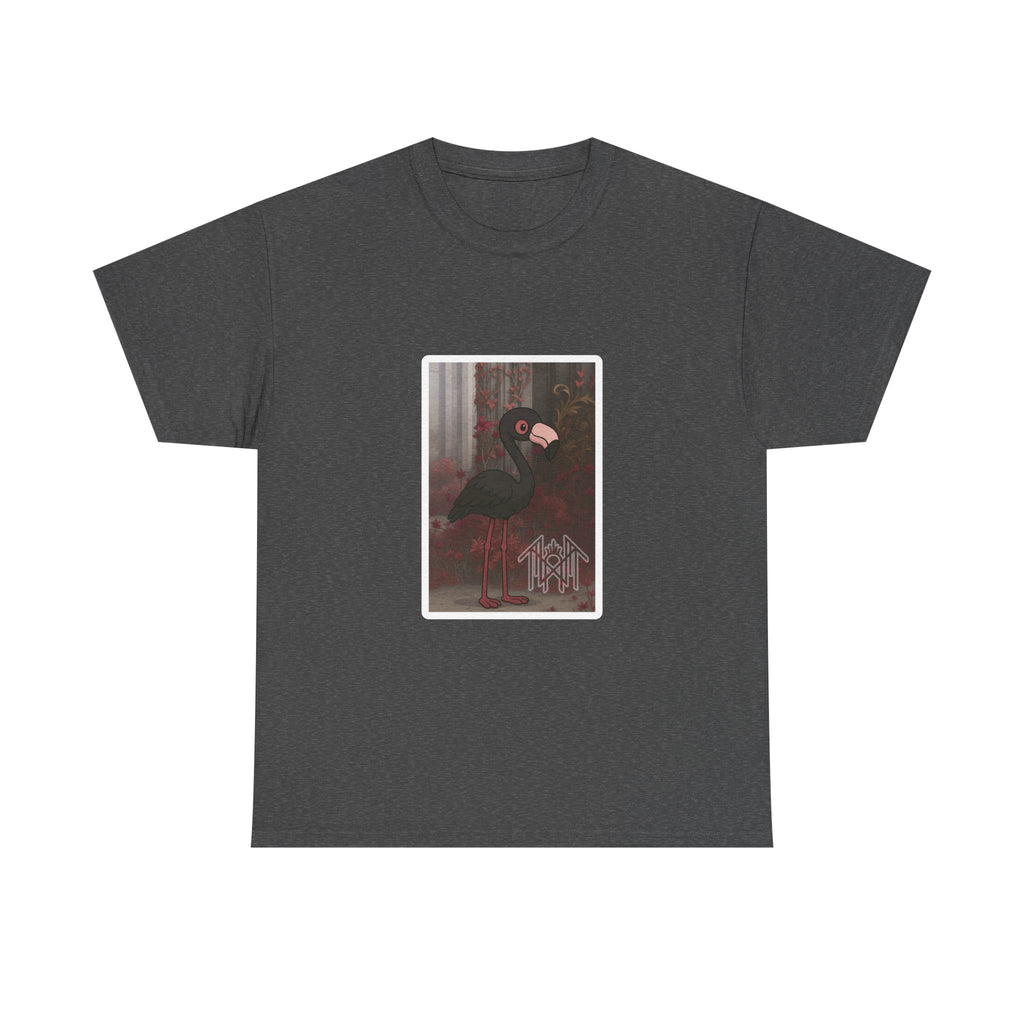 Jerry Artistic Unisex Cotton Tee - Unique Bird Design, Casual Wear, Gift for Nature Lovers, Trendy Streetwear, Everyday Comfort