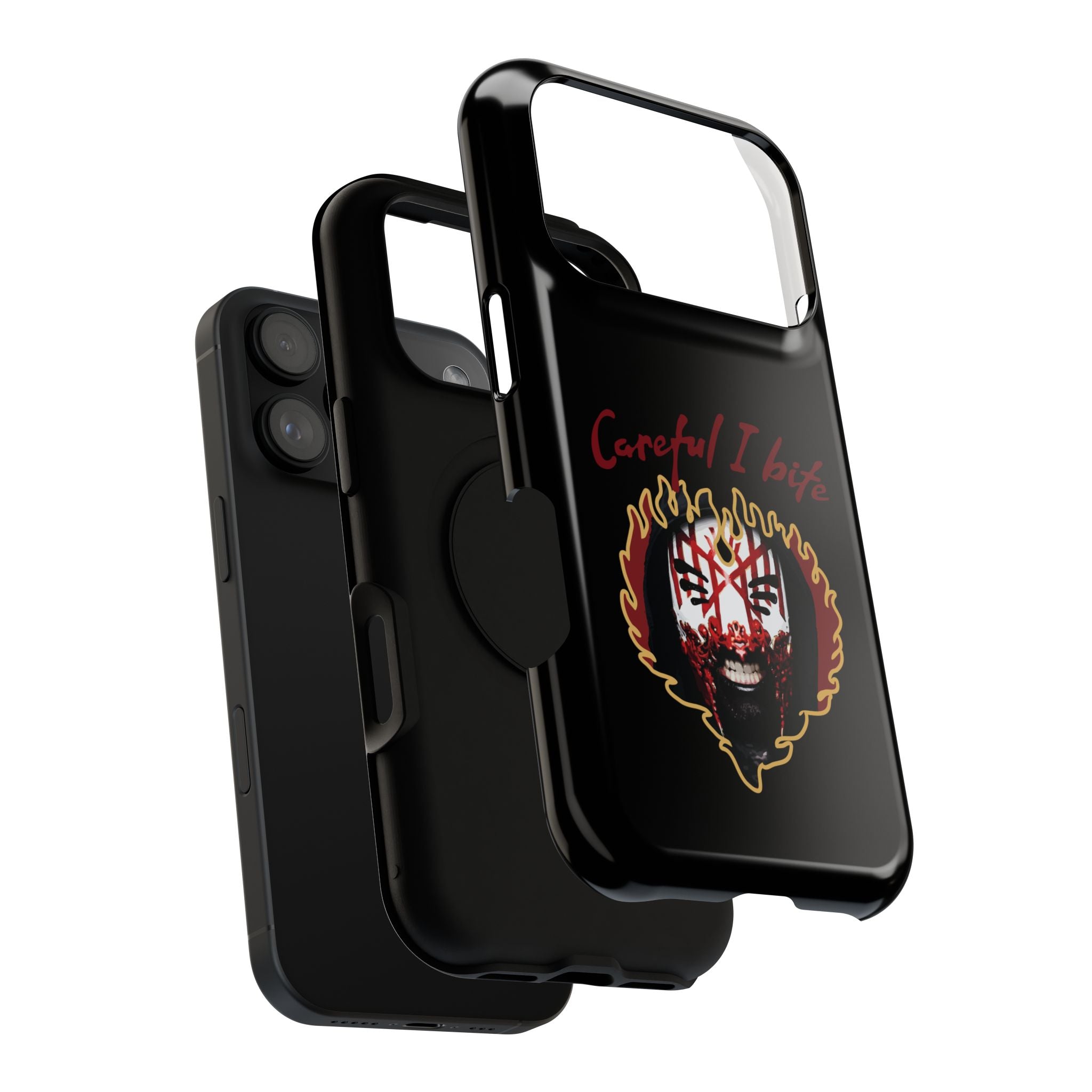 Careful I bite- Phone case- Impact-Resistant Cases