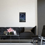 Dark Bubble Mew Matte Poster — Cute Cosmic Card Wall Art (Vertical/Horizontal)