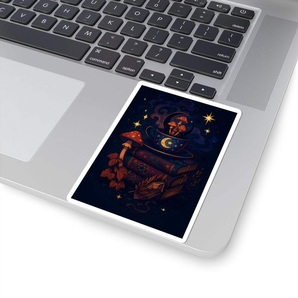 Mystical Magical Mushroom Tea Sticker