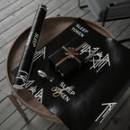 Wrapping Paper — Minimal Black "SLEEP TOKEN" Logo Gift Wrap