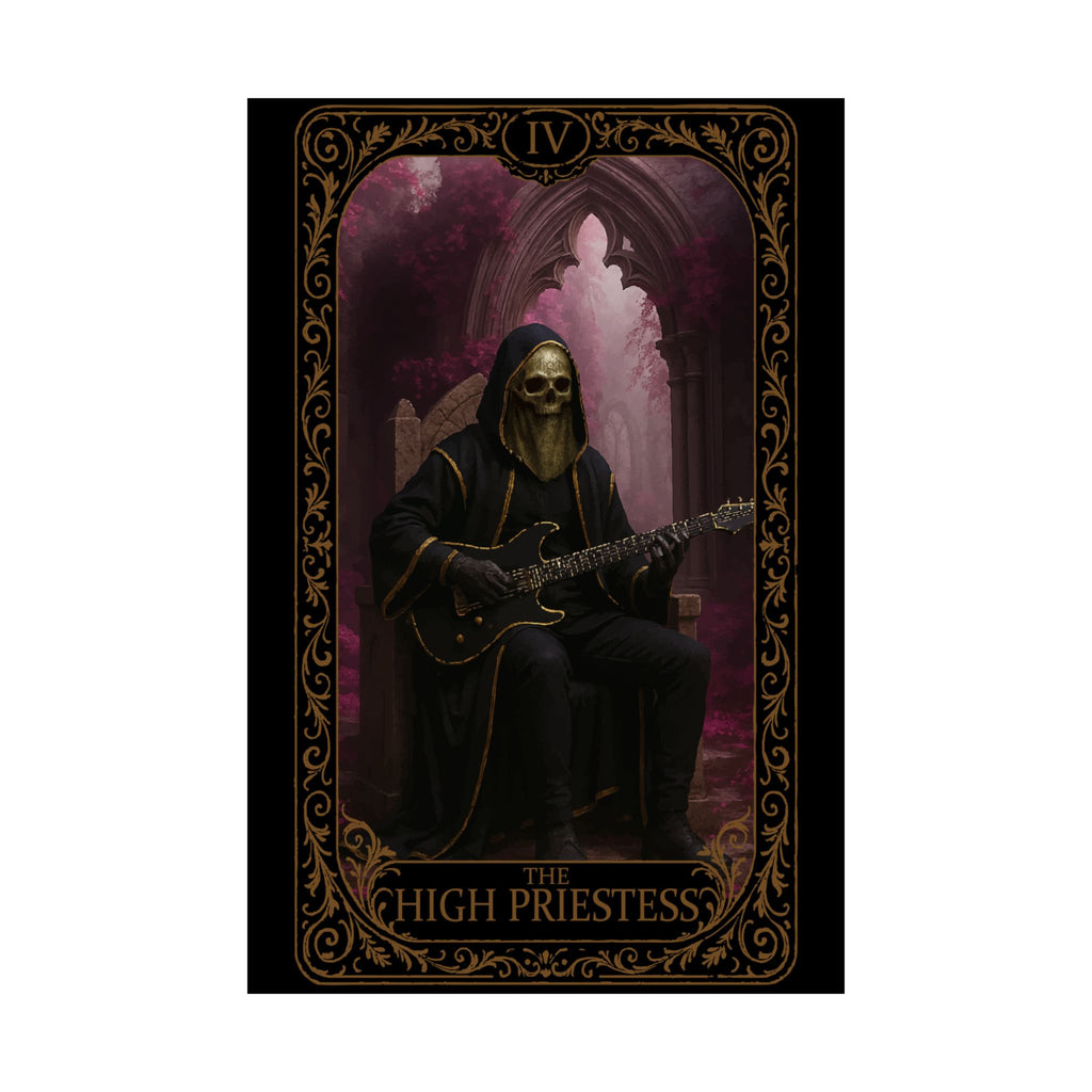 The High Priestess, Gothic Wall Art Poster, Decor, Aesthetic Room Art, Unique Home Decor, Dark Fantasy Poster
