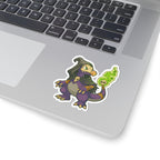 Halloween Lizard Monster Kiss-Cut Stickers | Fantasy Vibe, Perfect for Laptops, Notebooks, Water Bottles, Gifts, Halloween Decor