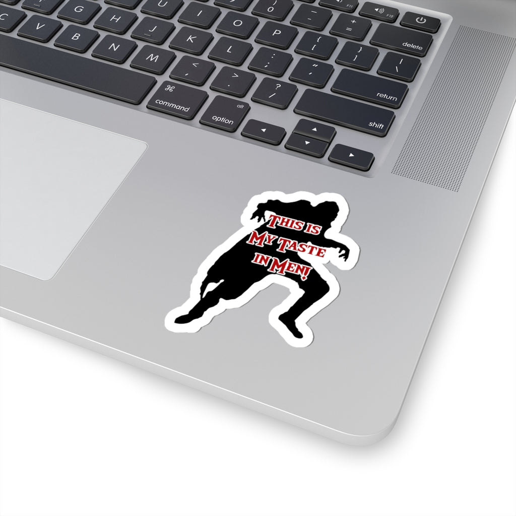 Lead Singer-Cut Stickers for  My taste in Men, Laptop Decals, Gifts, Party Favors, Humor Stickers, Cute Decoration