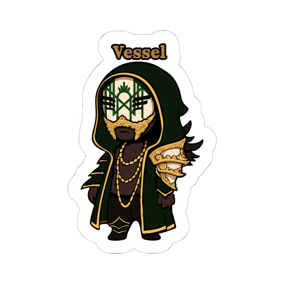 Chibi Lead Singer, Cute Character Vinyl Decal, Perfect for Laptops, Journals, Gifts, and Collectibles