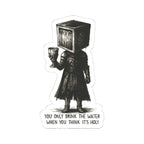 Granite/ Eden-Gothic Kiss-Cut Stickers, Unique Laptop Decor, Dark Art, Gift for Artists, Journal Stickers, Cup Stickers