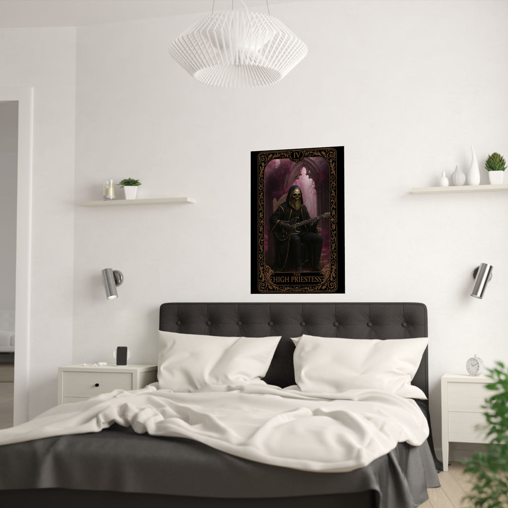 The High Priestess, Gothic Wall Art Poster, Decor, Aesthetic Room Art, Unique Home Decor, Dark Fantasy Poster