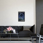 Dark Bubble Mew Matte Poster — Cute Cosmic Card Wall Art (Vertical/Horizontal)