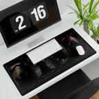 Tarot Card Gothic Desk Mat — Dark Occult Gaming & Workspace Mousepad