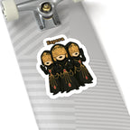 Backup Singers Kiss-Cut Stickers | Unique Decorative Decals for Journals, Laptops, Scrapbooking, Unique Gifts, Halloween Decor