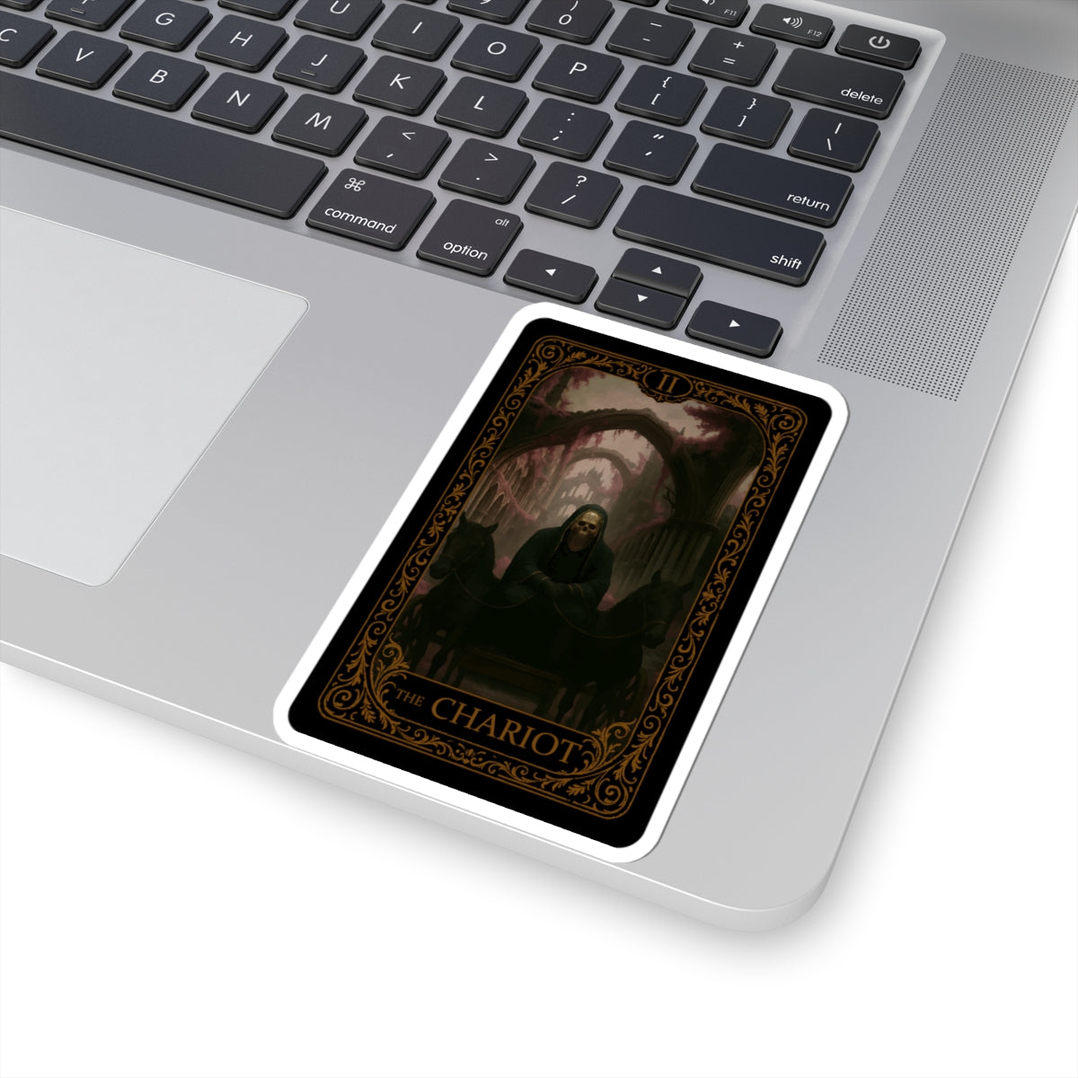 The Chariot, Tarot Stickers, The Chariot, Alternative Decor, Laptop Stickers, Unique Gift for Tarot Lovers, Spiritual Vibe