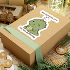 Cute Dino Ignoring Stickers, Kids Sticker Pack, Scrapbook Decals, Laptop Decals, Water Bottle Stickers, Vinyl Stickers