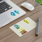 Chibi Band Members- Character Sticker Sheets for Halloween, Crafting, Journaling, Gift Wrap, and Decor