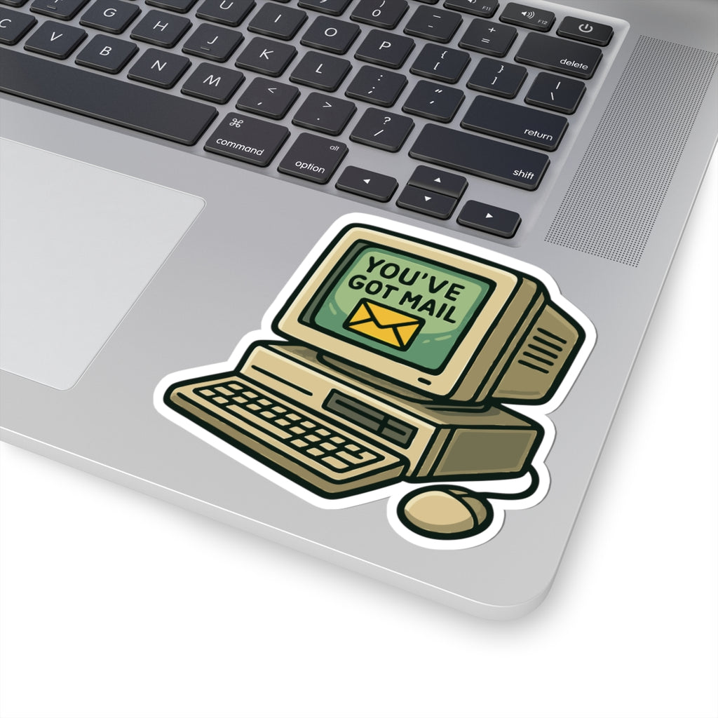 90's Vintage Computer Sticker — "You've Got Mail" Retro PC Laptop Decal