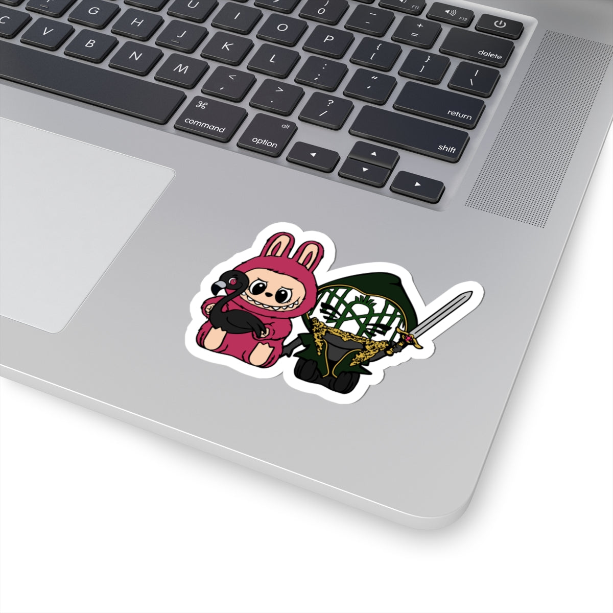 Labubu chibi Band member Jerry-Cut Stickers for Laptop, Planner, or Phone, Fun Gift for Kids and Teens, Easter, Halloween, & Celebrations