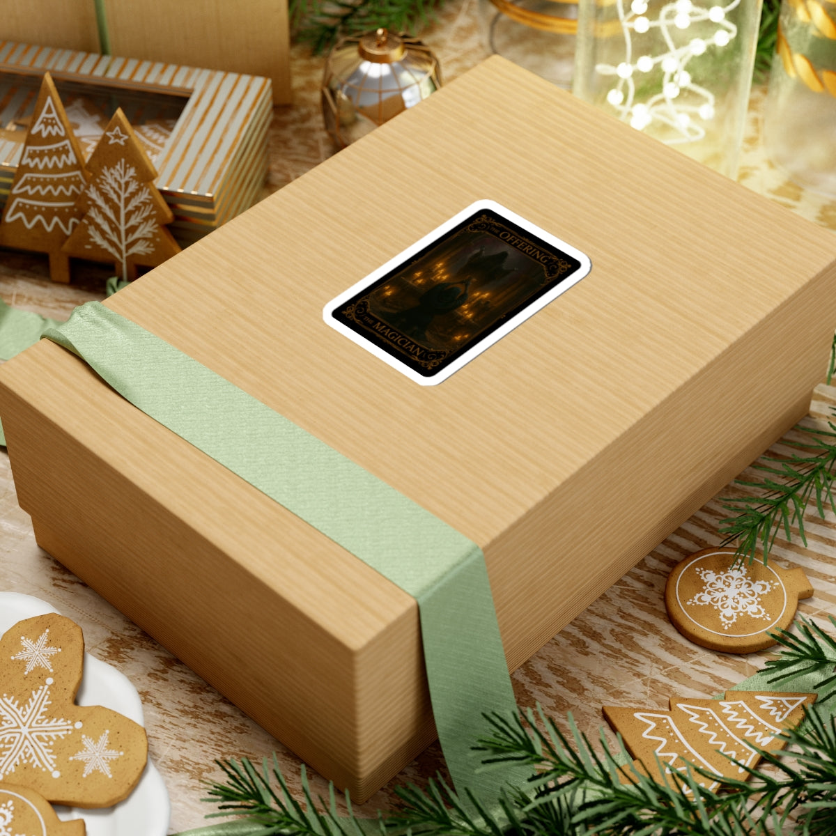 The Magician Tarot, Mystical Magician Stickers, Gothic Witch Decor, Esoteric Gifts for Halloween, Occult Enthusiasts, Enigmatic Aesthetic