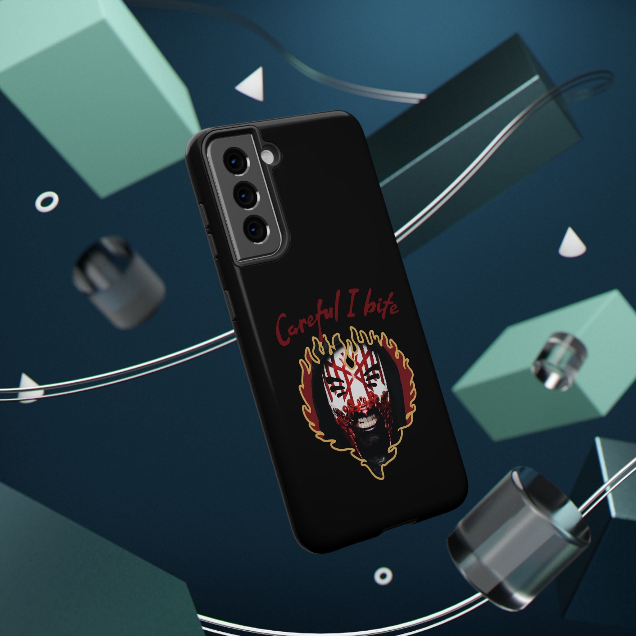 Careful I bite- Phone case- Impact-Resistant Cases