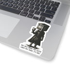 Granite/ Eden-Gothic Kiss-Cut Stickers, Unique Laptop Decor, Dark Art, Gift for Artists, Journal Stickers, Cup Stickers