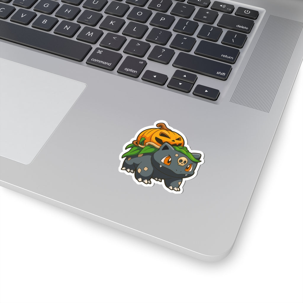 Halloween Pumpkin Monster Kiss-Cut Stickers | Cute Stickers for Teens or Millennials, Laptop Decor, Scrapbooking, Party Favors, Gift Wrapping