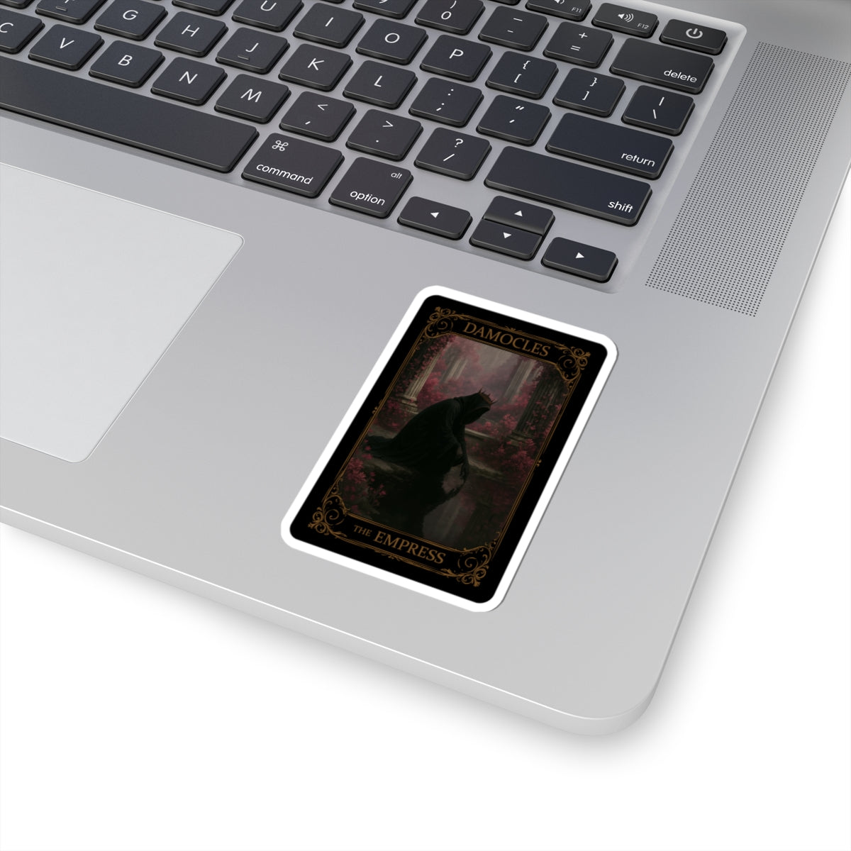 The Empress Tarot -Cut Stickers, Gothic Aesthetic, Gift for Tarot Lovers, Witchy Decor, Unique Party Favors