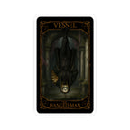 The Hanged Man Tarot Stickers, Witchcraft Decor, Laptop Stickers, Tarot Card Accessories, Esoteric Art, Spiritual Gifts