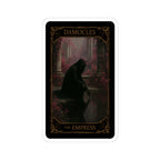 The Empress Tarot -Cut Stickers, Gothic Aesthetic, Gift for Tarot Lovers, Witchy Decor, Unique Party Favors