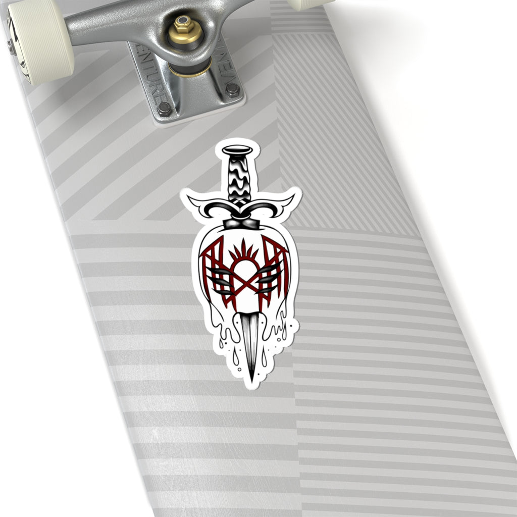 Dagger in Mask Sticker
