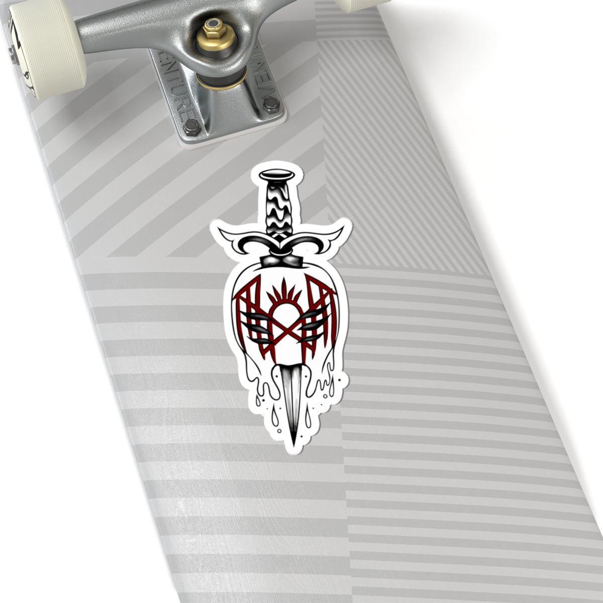 Dagger in Mask Sticker