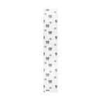 Minimal Black & White Wave Wrapping Paper Roll — Modern Abstract Gift Wrap