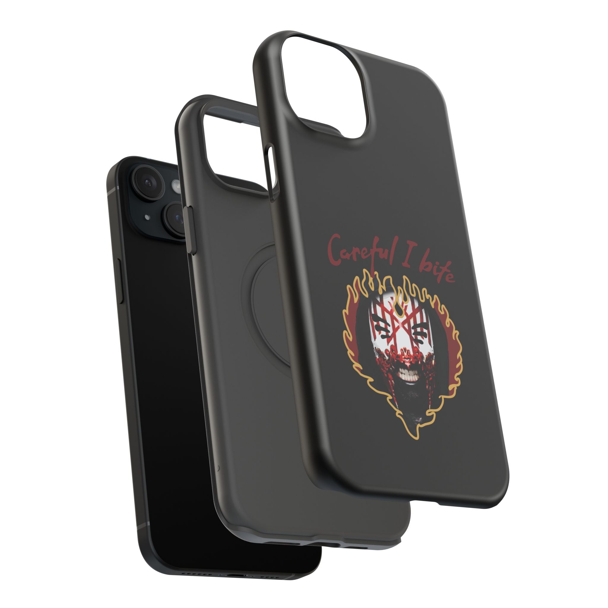 Careful I bite- Phone case- Impact-Resistant Cases