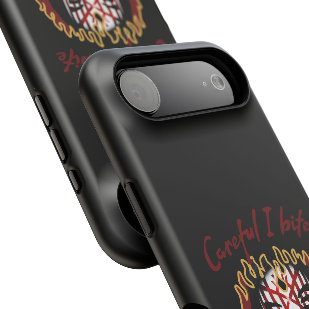Careful I bite- Phone case- Impact-Resistant Cases