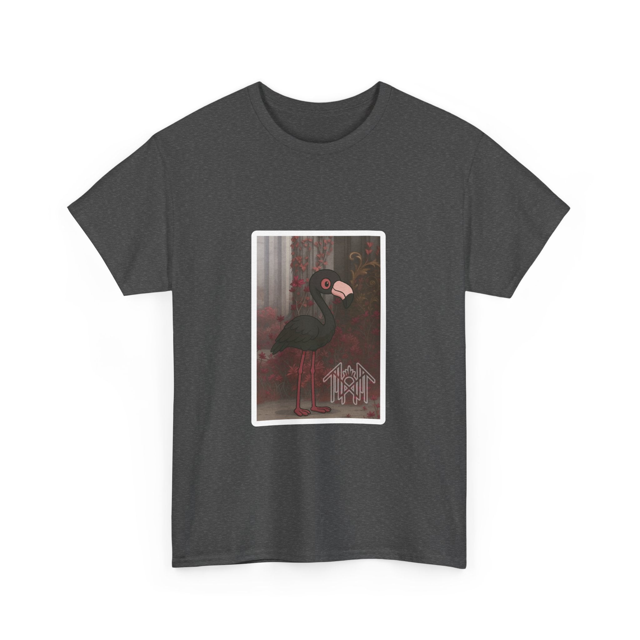 Jerry Artistic Unisex Cotton Tee - Unique Bird Design, Casual Wear, Gift for Nature Lovers, Trendy Streetwear, Everyday Comfort