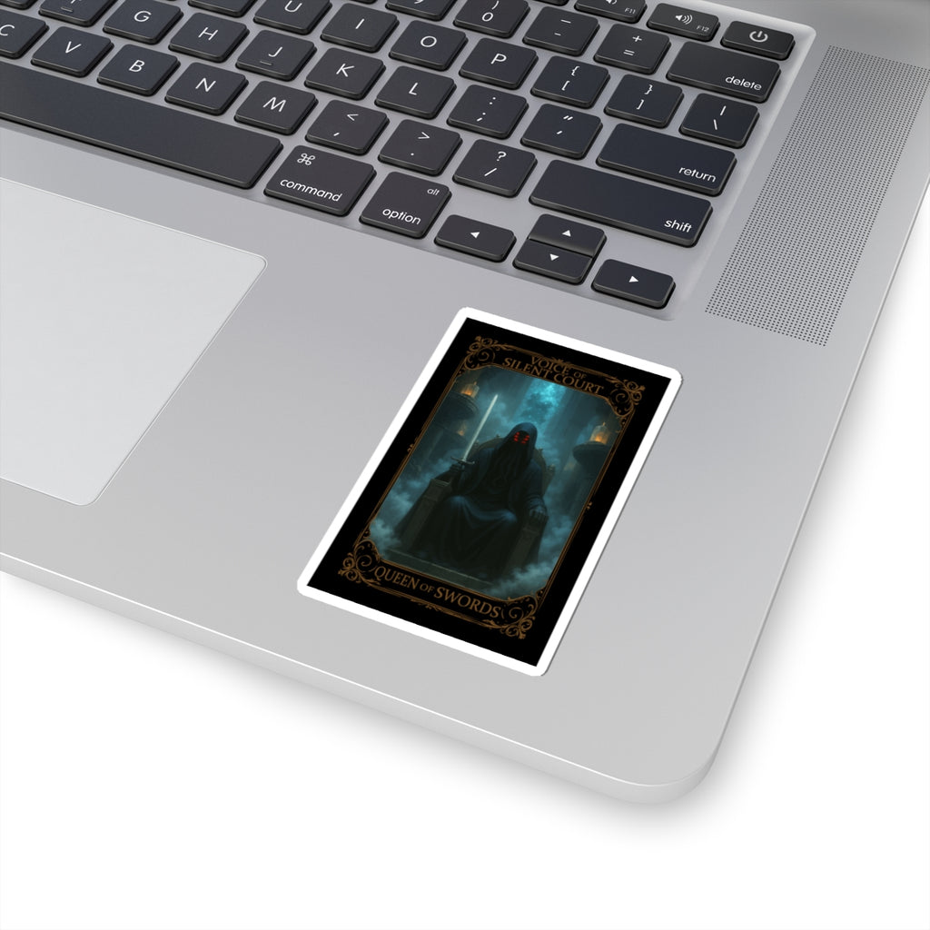 Queen of Swords Tarot- Mystical Queen of Swords Kiss-Cut Stickers - Tarot Theme, Witchcraft Decor, Laptop Stickers, Gift for Occult Lovers, Art Print [...]