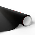 Black & Red Spider Pattern Wrapping Paper Roll — Gothic Gift Wrap for Halloween & Fans