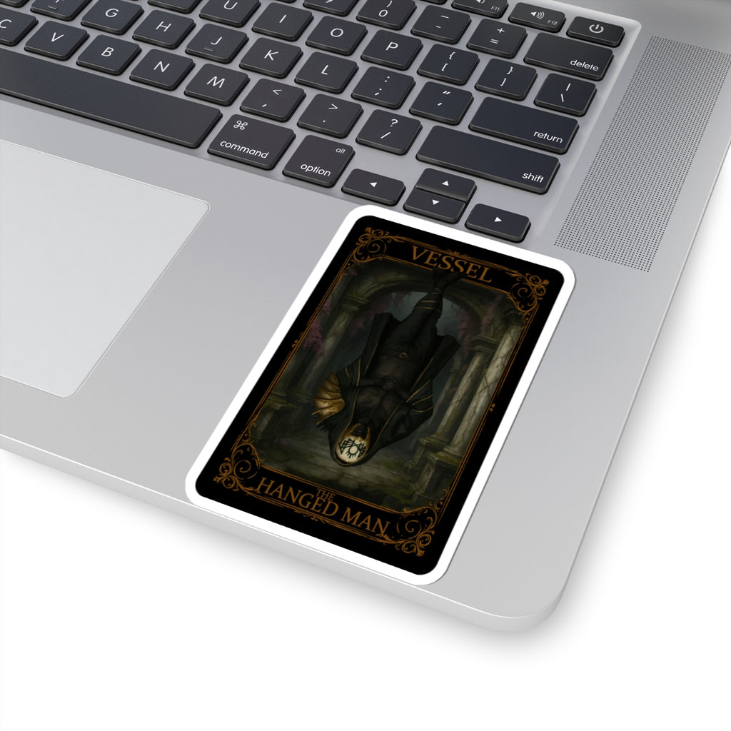 The Hanged Man Tarot Stickers, Witchcraft Decor, Laptop Stickers, Tarot Card Accessories, Esoteric Art, Spiritual Gifts