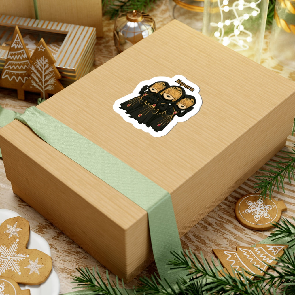 Backup Singers Kiss-Cut Stickers | Unique Decorative Decals for Journals, Laptops, Scrapbooking, Unique Gifts, Halloween Decor