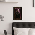 The High Priestess, Gothic Wall Art Poster, Decor, Aesthetic Room Art, Unique Home Decor, Dark Fantasy Poster