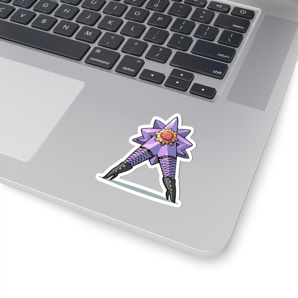 Mega Star-Patrick -Purple Starburst Fantasy Legs Kiss-Cut Sticker