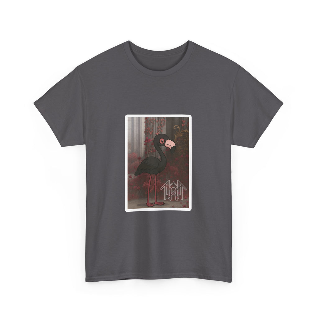 Jerry Artistic Unisex Cotton Tee - Unique Bird Design, Casual Wear, Gift for Nature Lovers, Trendy Streetwear, Everyday Comfort