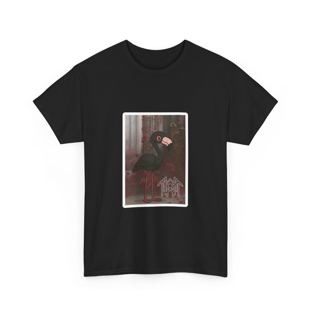 Jerry Artistic Unisex Cotton Tee - Unique Bird Design, Casual Wear, Gift for Nature Lovers, Trendy Streetwear, Everyday Comfort