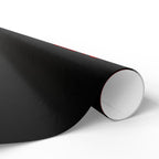 Black & Red Spider Pattern Wrapping Paper Roll — Gothic Gift Wrap for Halloween & Fans