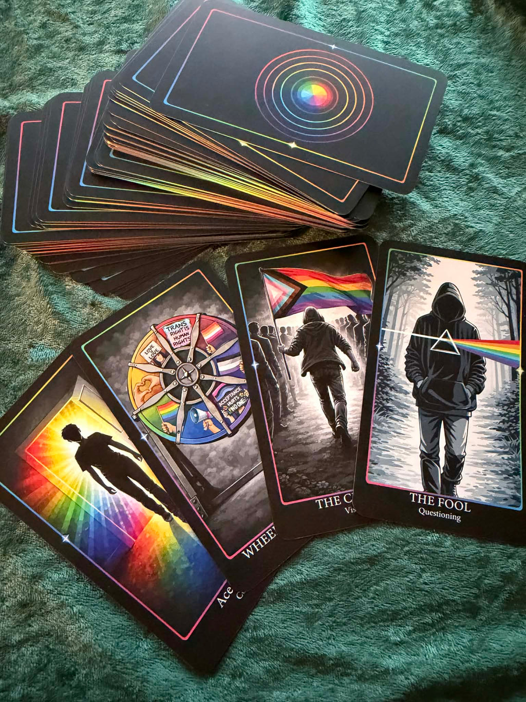 The True Color Tarot (Custom Box)