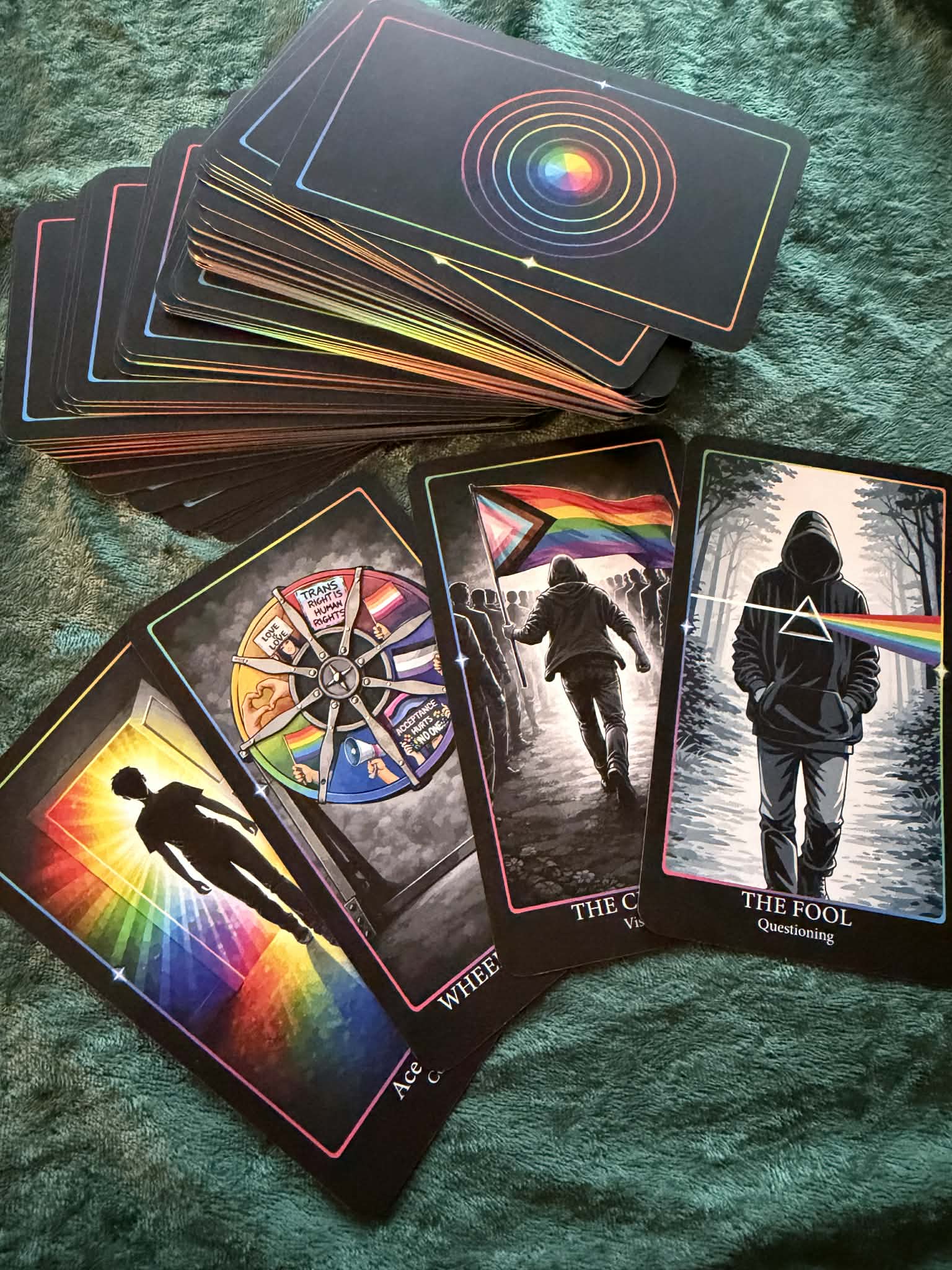 The True Color Tarot (Custom Box)