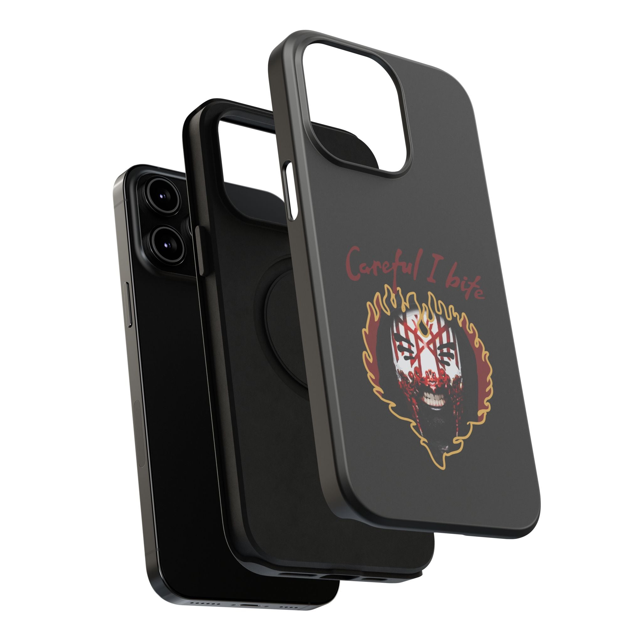 Careful I bite- Phone case- Impact-Resistant Cases