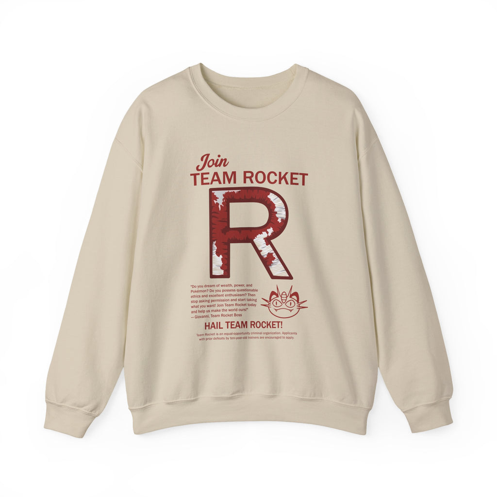 Team Rocket Crewneck Sweatshirt