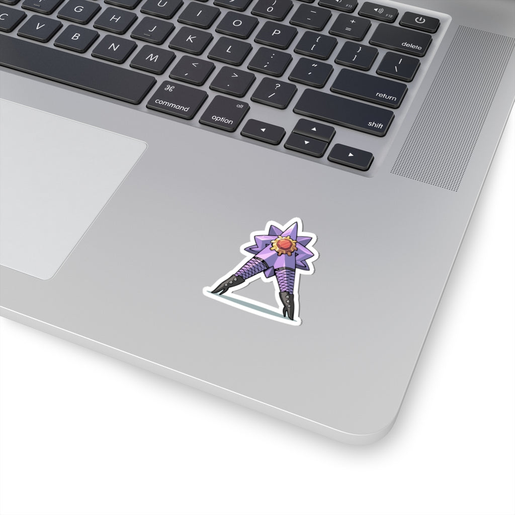 Mega Star-Patrick -Purple Starburst Fantasy Legs Kiss-Cut Sticker
