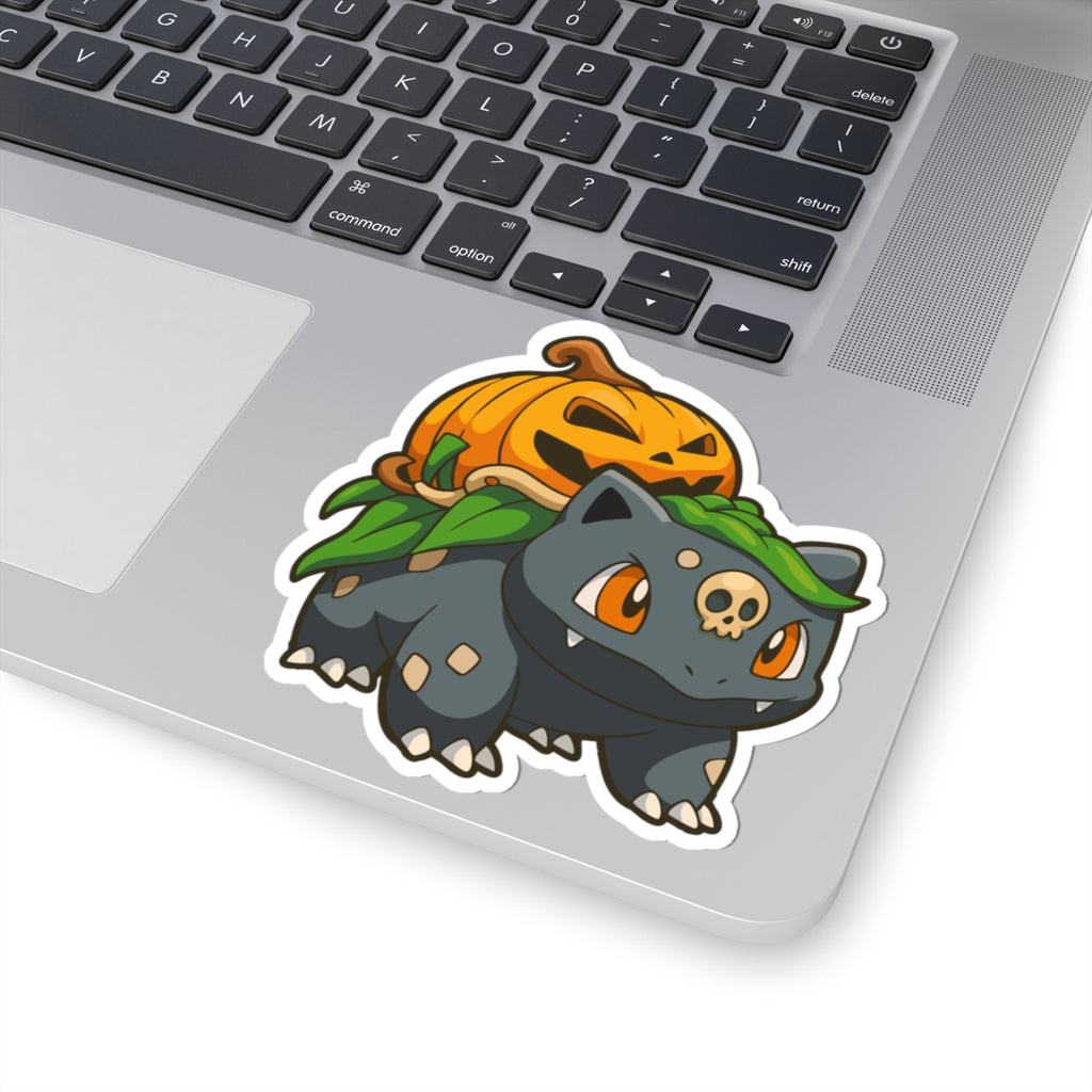 Halloween Pumpkin Monster Kiss-Cut Stickers | Cute Stickers for Teens or Millennials, Laptop Decor, Scrapbooking, Party Favors, Gift Wrapping