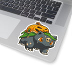 Halloween Pumpkin Monster Kiss-Cut Stickers | Cute Stickers for Teens or Millennials, Laptop Decor, Scrapbooking, Party Favors, Gift Wrapping
