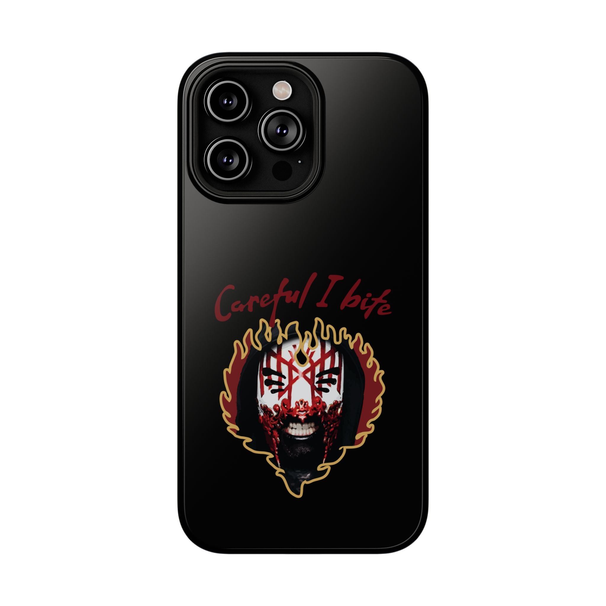 Careful I bite- Phone case- Impact-Resistant Cases